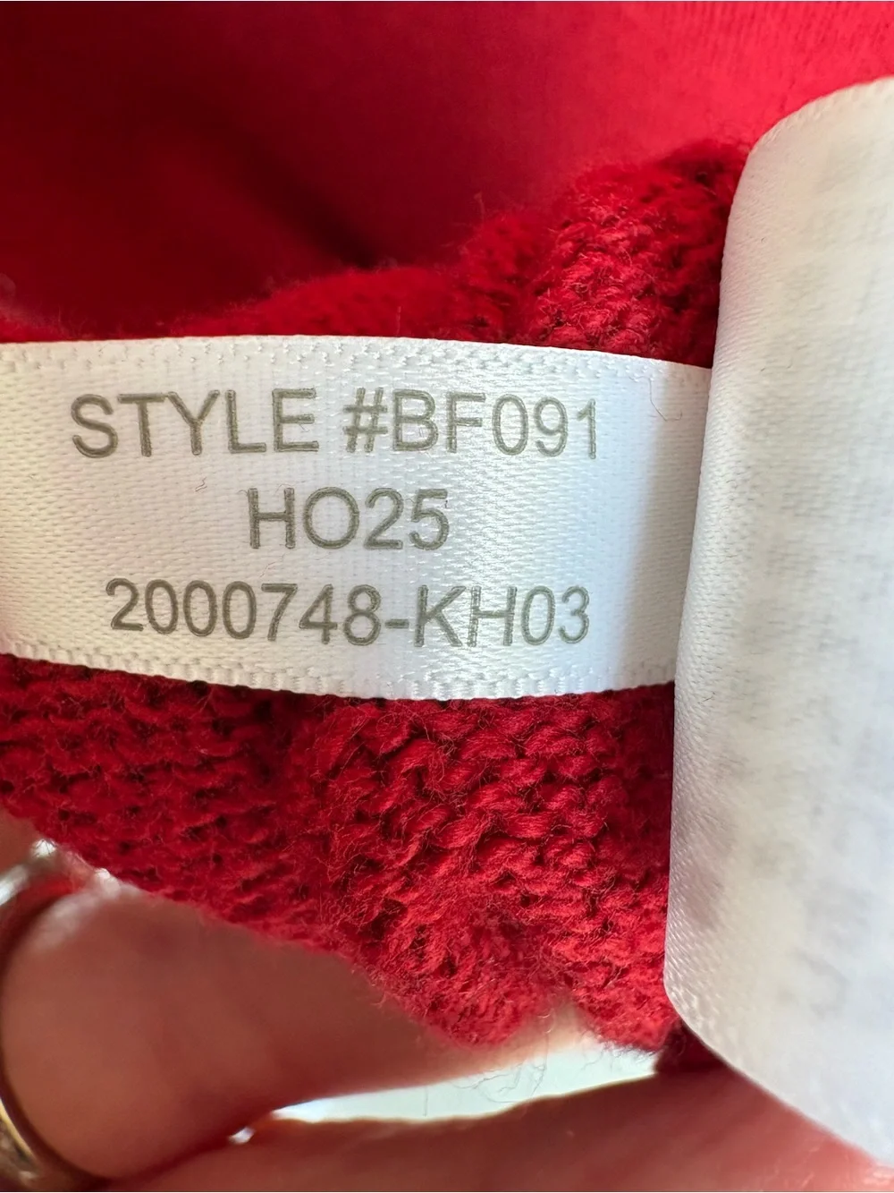 J.Crew Red 100% Cotton Quarter Zip Sweater Men’s XL
